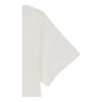 Emporio Armani T-Shirt Girocollo Tinta Unita con Stemma Logo per Bambino EB000421 BIANCO EMPORIO ARMANI 