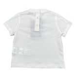 Etro T-Shirt Girocollo Tinta Unita con Stampa per Neonata GU8011X BIANCO ETRO 