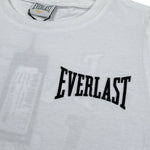 Everlast T-Shirt tinta unita Girocollo con Stampa Bianco per Bambino DIRIRI BIANCO EVERLAST 