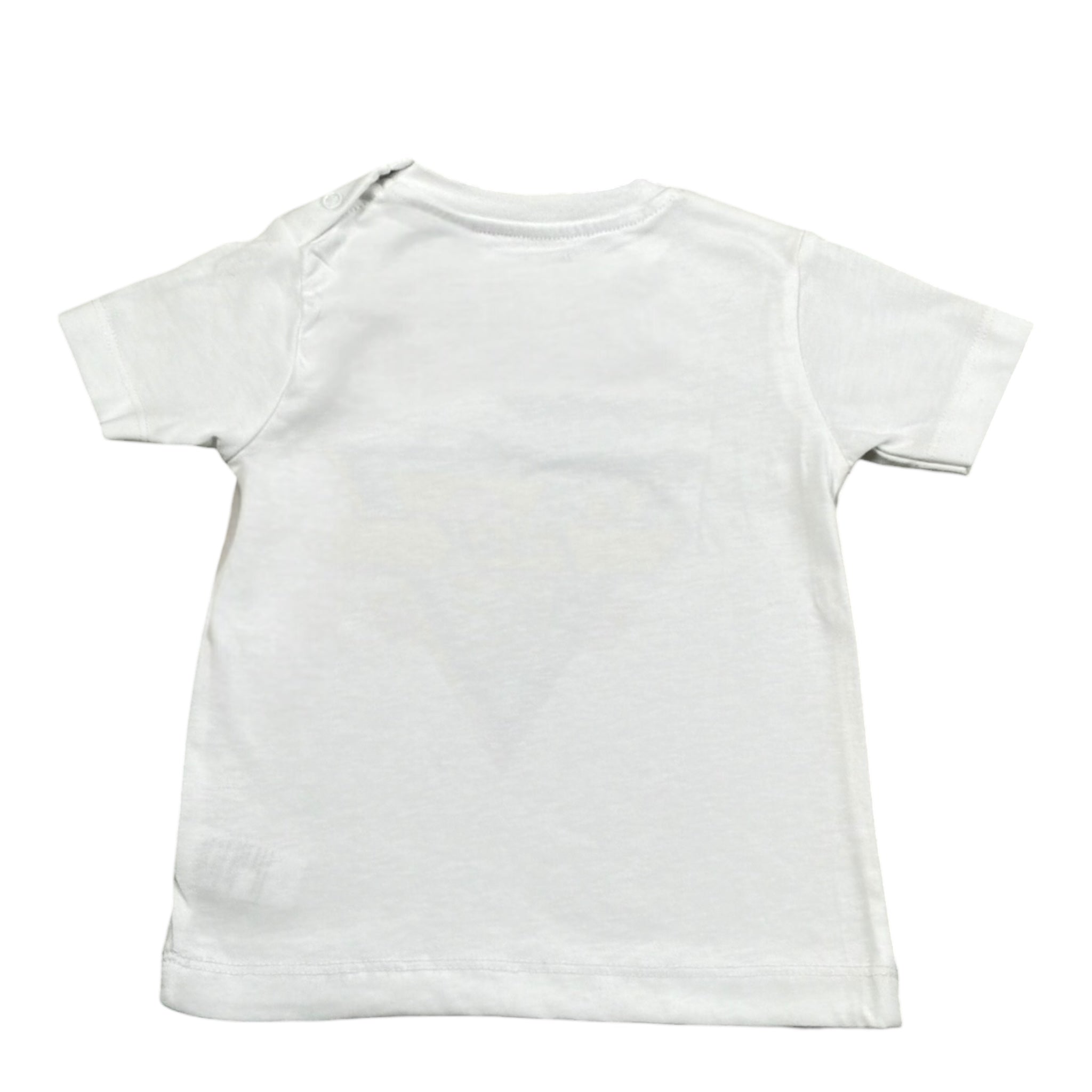 F**K T-Shirt Girocollo Tinta Unita con Stampa per Neonato FJ224206WH BIANCO F**K 