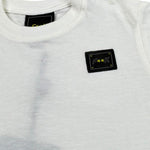 F**K T-Shirt Girocollo Tinta Unita con Stampa per Neonato FJ2450038WHN BIANCO F**K 