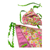 F**K Costume 2 Pezzi Triangolo-Mutandina per Bambina FJ25G1I17TAX MULTICOLOR F**K 