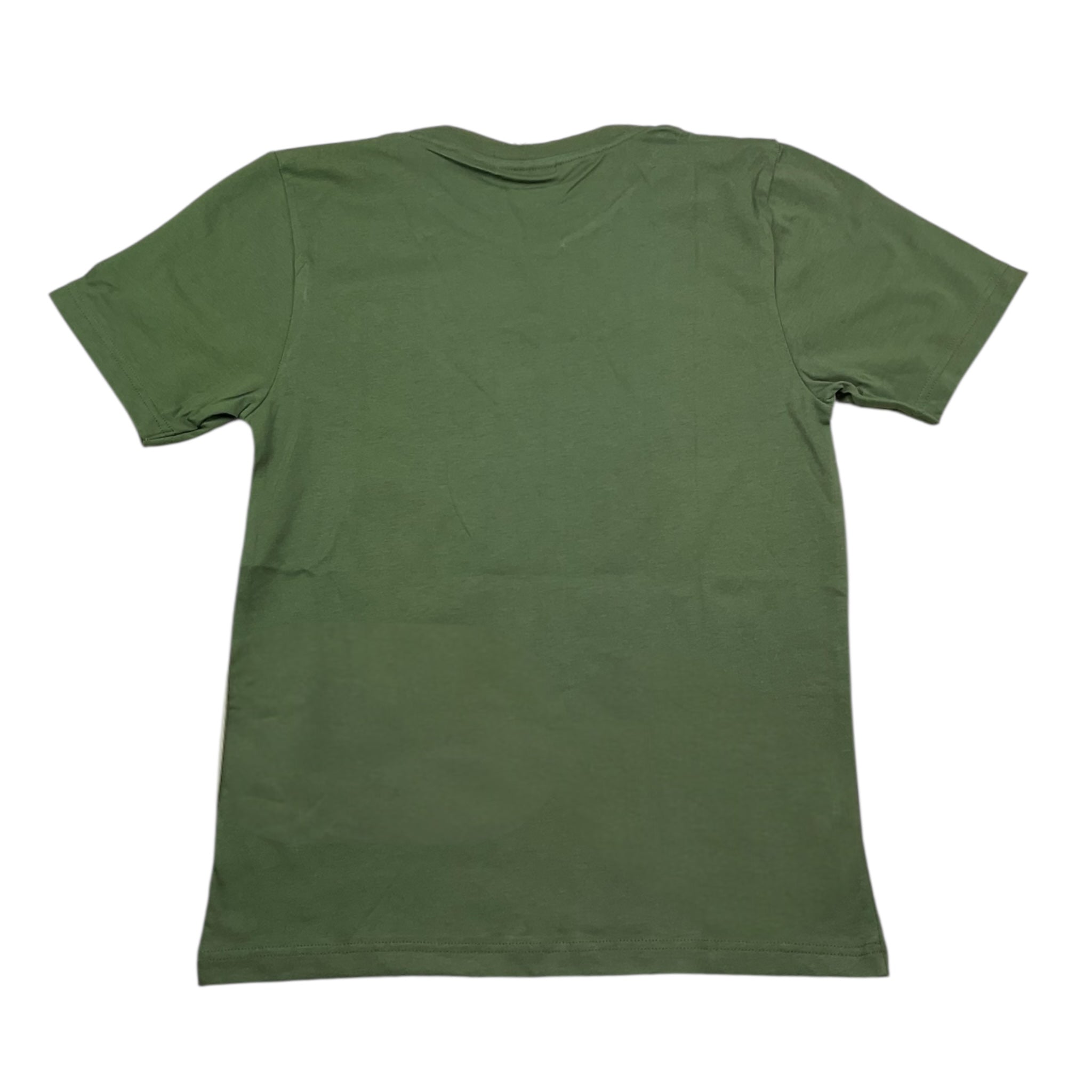 F**K T-Shirt Girocollo Tinta Unita con Logo per Bambino FJ25J01TS71MG VERDE F**K 