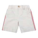 Fay Bermuda Tinta Unita con Profili In Contrasto per Bambino 5Q6049 BEIGE FAY 