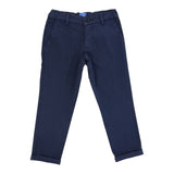 Fay Pantalone Tinta Unita con Tasche Americane per Bambino 5Q6131 BLU FAY 