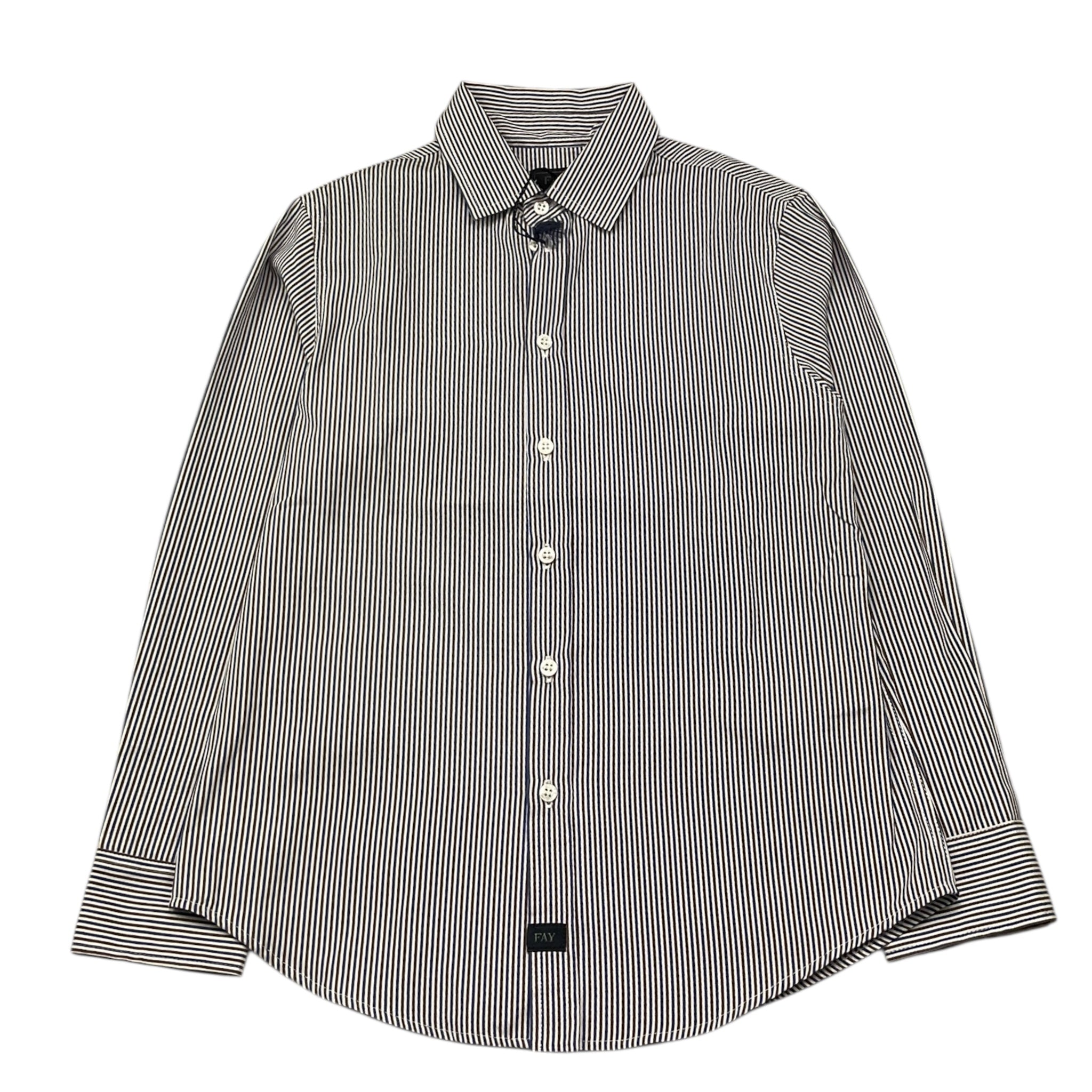 Fay Camicia Manica Lunga Fantasia A Righe per Bambino FT5P20 MULTICOLOR FAY 