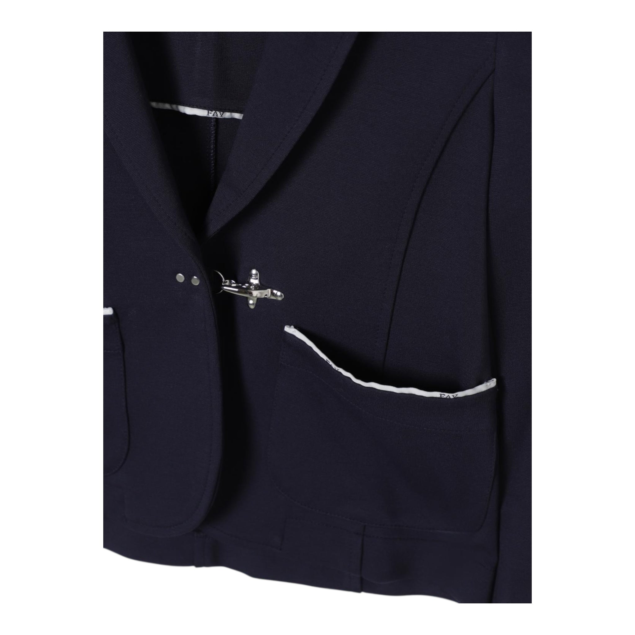 Fay Giacca Tinta Unita per Bambino FU2A84 BLU FAY 