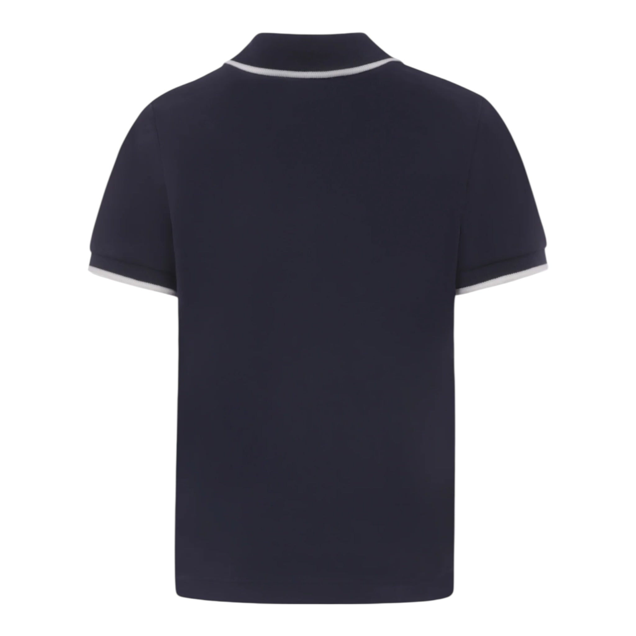 Fay Polo Tinta Unita Mezza Manica con Colletto  per Bambino FU8P81X BLU FAY 