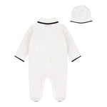 Fay Set Tutina-Cappello Tinta Unita per Neonato FUB520 BIANCO FAY 