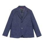 Fay Giacca Tinta Unita con Fantasia A Righe per Neonato FW2Q04N BLU FAY 
