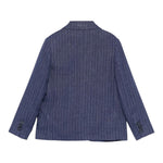 Fay Giacca Tinta Unita con Fantasia A Righe per Neonato FW2Q04N BLU FAY 