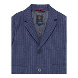 Fay Giacca Tinta Unita con Fantasia A Righe per Neonato FW2Q04N BLU FAY 