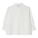 Fay Camicia Tinta Unita Traforata per Bambino FW5A20 BIANCO FAY 