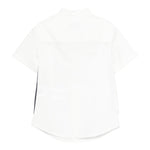 Fay Camicia Tinta Unita con Panciotto Incorporato Fantasia A Righe per Bambino FW5P41J BIANCO FAY 