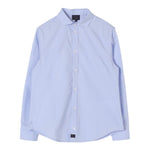Fay Camicia Tinta Unita Manica Lunga per Bambino FW5Q20 AZZURRO FAY 