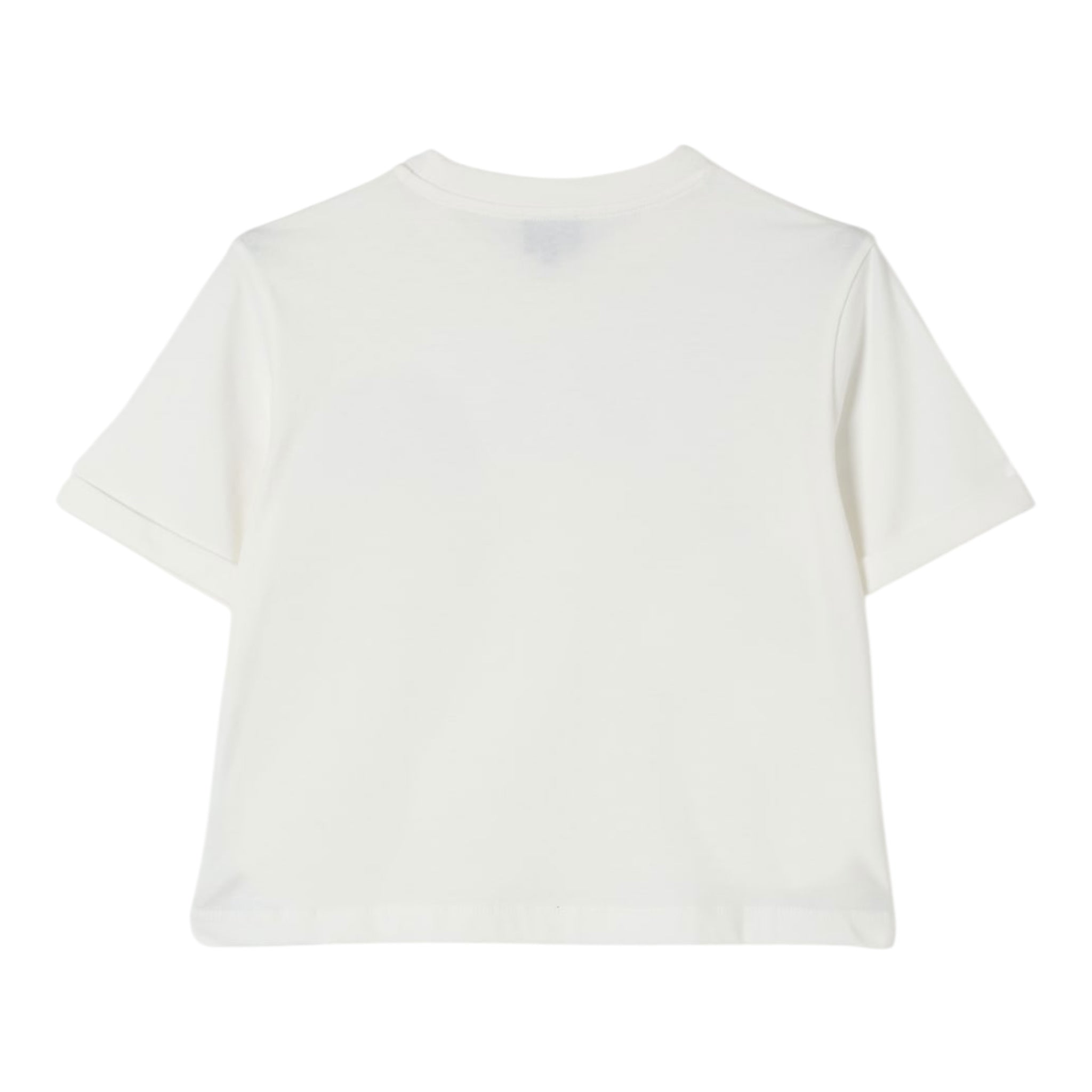 Fay T-Shirt Tinta Unita con Stampa per Bambino FW8A21 PANNA FAY 