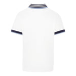 Fay Polo Tinta Unita con Stampa per Bambino FW8P61 BIANCO FAY 