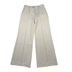 Fun & Fun Pantalone Tinta Unita Mdello Palazzo per Bambina FCJPT01128 PANNA FUN & FUN 