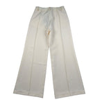 Fun & Fun Pantalone Tinta Unita Mdello Palazzo per Bambina FCJPT01128 PANNA FUN & FUN 