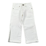 Fun & Fun Pantalone Tinta Unita con Girovita Regolabile per Neonata FNBPT14424N BIANCO FUN & FUN 