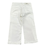 Fun & Fun Pantalone Tinta Unita con Girovita Regolabile per Neonata FNBPT14424N BIANCO FUN & FUN 