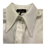 Fun & Fun Camicia Giromanica Tinta Unita per Neonata FNCBSH01047N BIANCO FUN & FUN 