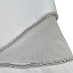 Fun & Fun Abito Giromanica Tinta Unita per Bambina FNCJDR00981X BIANCO FUN & FUN 