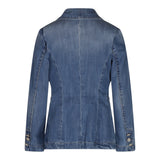 Fun & Fun Giacca In Denim Tinta Unita per Bambina FNJJK16541 BLU FUN & FUN 