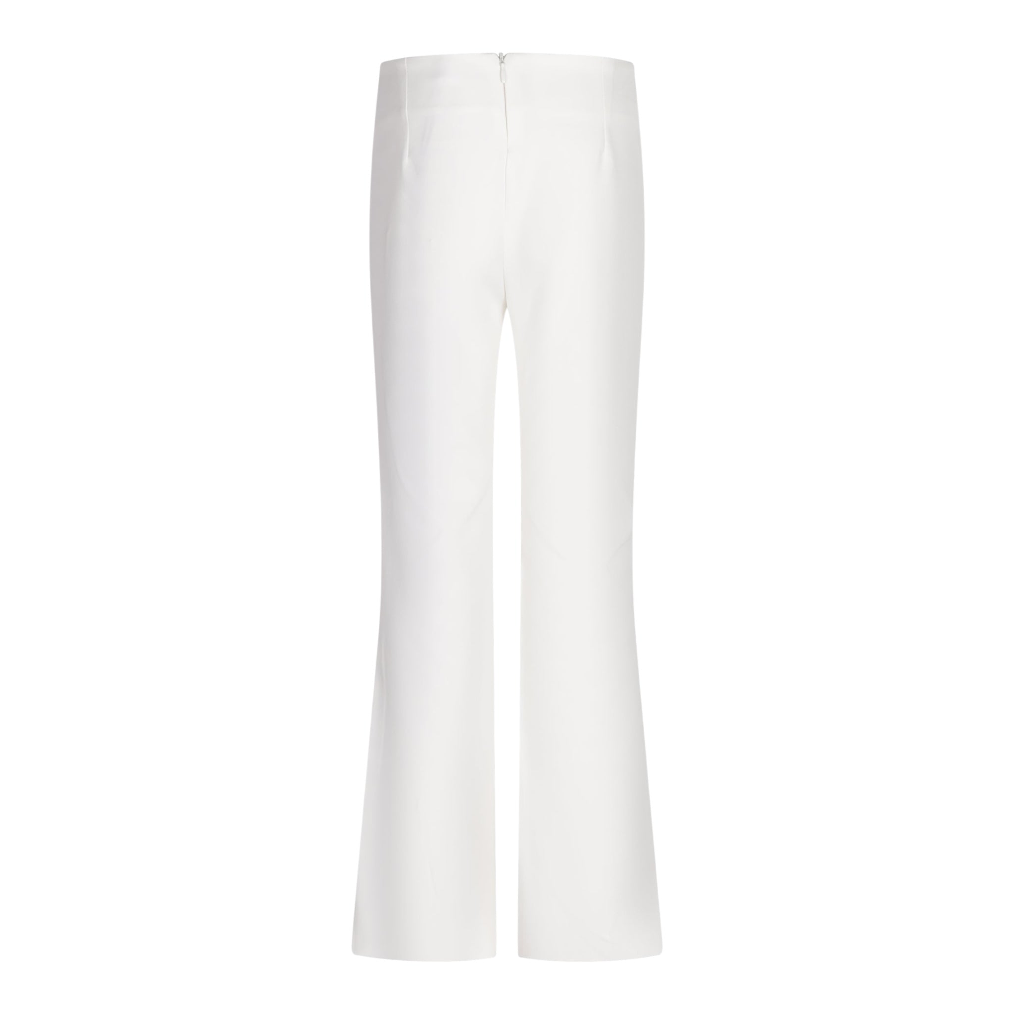 Fun & Fun Pantalone Tinta Unita Modello Zampa per Bambina FNJOT17060 BIANCO FUN & FUN 