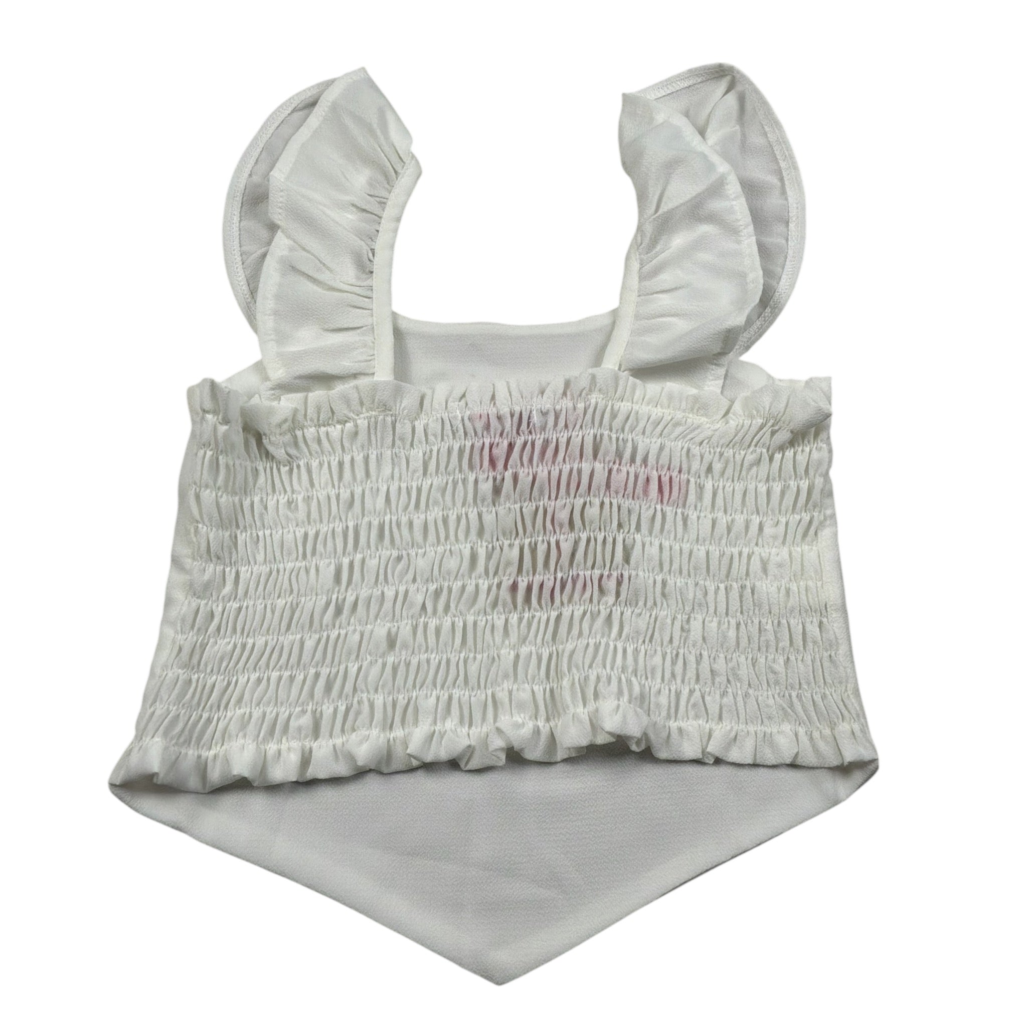 Funky Top Giromanica tinta unita Bianco per Bambina 125522104 BIANCO FUNKY 
