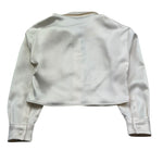 Gaelle Camicia Manica Lunga Tinta Unita con Strass per Bambina 2745CY00360XX AVORIO GAELLE 