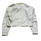 Gaelle Camicia Manica Lunga Tinta Unita con Strass per Bambina 2745CY00360XX AVORIO GAELLE 