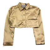 Gaelle Camicia Manica Lunga Modello Crop per Bambina 2745JY00363 ORO GAELLE 