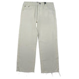 Gaelle Pantalone tinta unita con Stampa Logo Panna per Bambina 2745P00463 PANNA GAELLE 