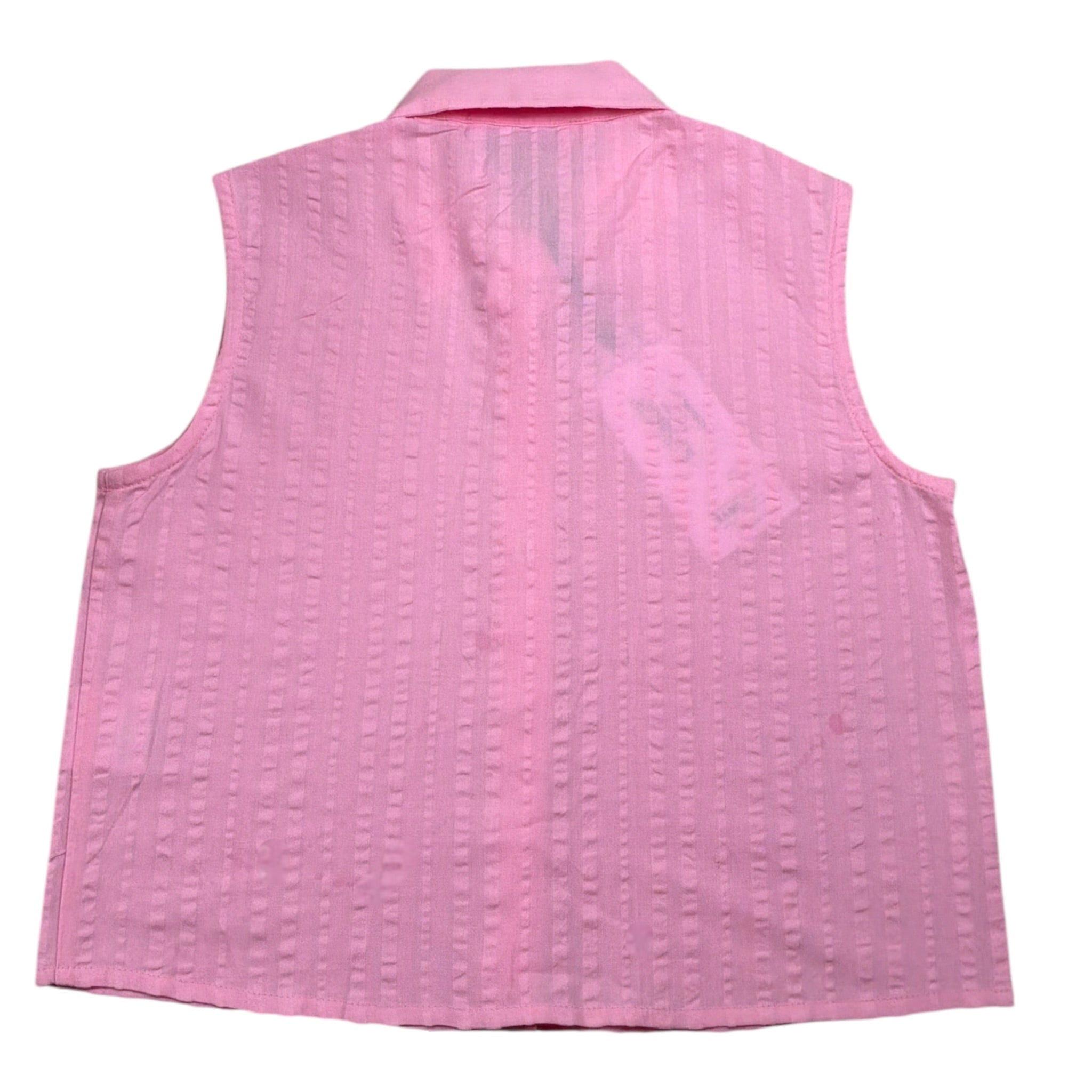 Gaelle Camicia Modello Smanicato tinta unita Rosa per Bambina 2746B00531 ROSA GAELLE 