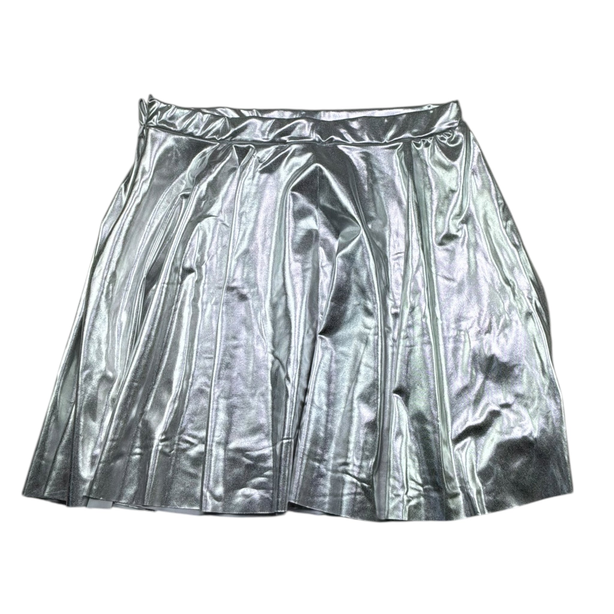 Gaelle Gonna Tinta Unita con Elastico In Vita per Bambina 2746G00377 ARGENTO GAELLE 
