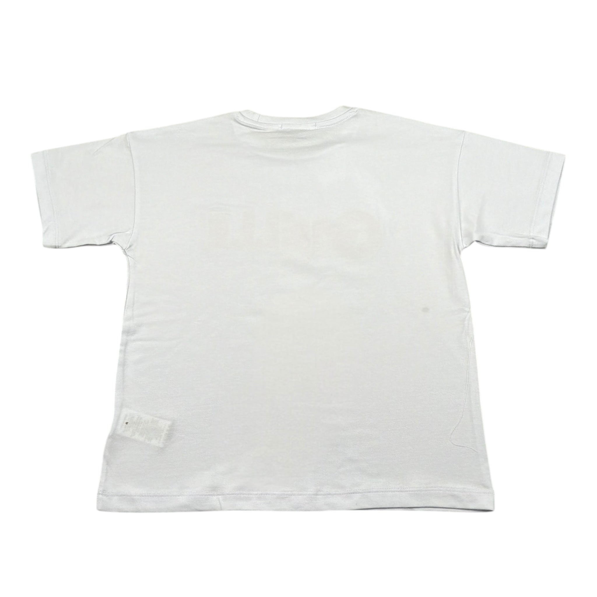 Gaelle T-Shirt Girocollo Tinta Unita con Stampa per Bambina 2746M00388 BIANCO GAELLE 
