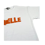 Gaelle T-Shirt Girocollo Tinta Unita con Stampa per Bambina 2746M00388 BIANCO GAELLE 