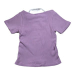Gaelle T-Shirt tinta unita con Stampa Lilla per Bambina 2746M00462 LILLA GAELLE 