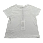 Gaelle T-Shirt Girocollo tinta unita con Stampa Bianco per Bambina 2746M0710 BIANCO GAELLE 