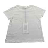 Gaelle T-Shirt Girocollo tinta unita con Stampa Bianco per Bambina 2746M0710 BIANCO GAELLE 
