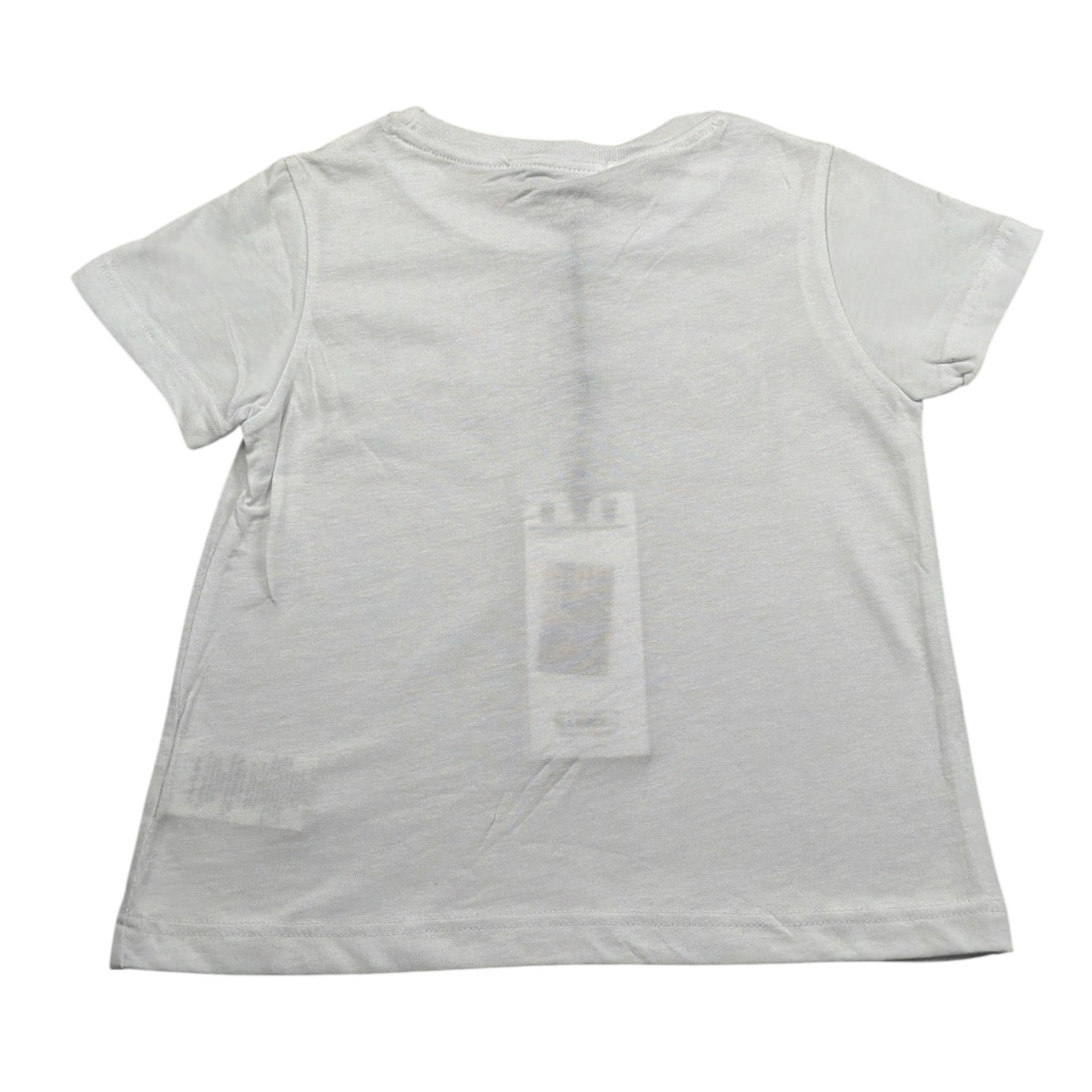 Gaelle T-Shirt Girocollo tinta unita con Stampa Bianco per Bambina 2746M0710 BIANCO GAELLE 