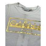 Gaelle T-Shirt Girocollo tinta unita con Stampa Bianco per Bambina 2746M0710 BIANCO GAELLE 