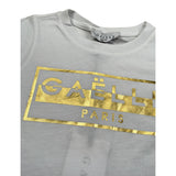 Gaelle T-Shirt Girocollo tinta unita con Stampa Bianco per Bambina 2746M0710 BIANCO GAELLE 