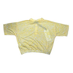 Gaelle Polo Mezza Manica tinta unita con Fantasia Giallo per Bambina 2746MPY00464 GIALLO GAELLE 