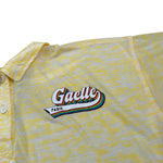 Gaelle Polo Mezza Manica tinta unita con Fantasia Giallo per Bambina 2746MPY00464 GIALLO GAELLE 