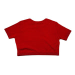 Gaelle T-Shirt In Maglia tinta unita con Stampa Rosso per Bambina 2746MWY00495 ROSSO GAELLE 