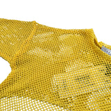 Gaelle T-Shirt Modello Crop Traforata Giallo per Bambina 2746MY00465 GIALLO GAELLE 