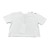 Gaelle T-Shirt Girocollo tinta unita con Stampa Bianco per Bambina 2746MY00516 BIANCO GAELLE 
