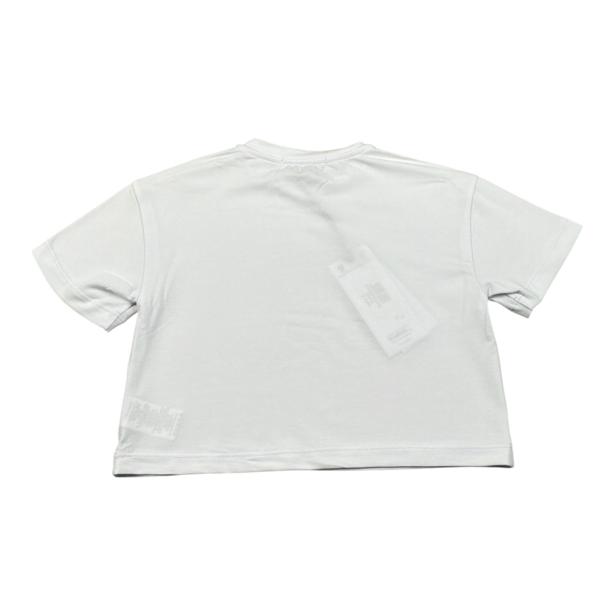 Gaelle T-Shirt Girocollo tinta unita con Stampa Bianco per Bambina 2746MY00516 BIANCO GAELLE 